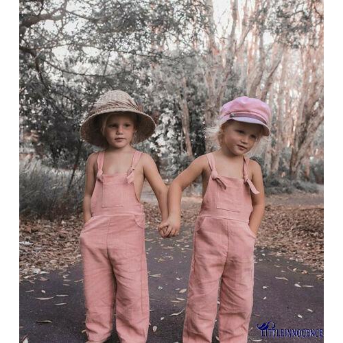 kids linen jumpsuit