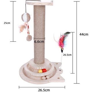 Cat Claw Post Double Layers Cat Scratcher Board Pet Toys Cat Toys Natural Sisal Material #2