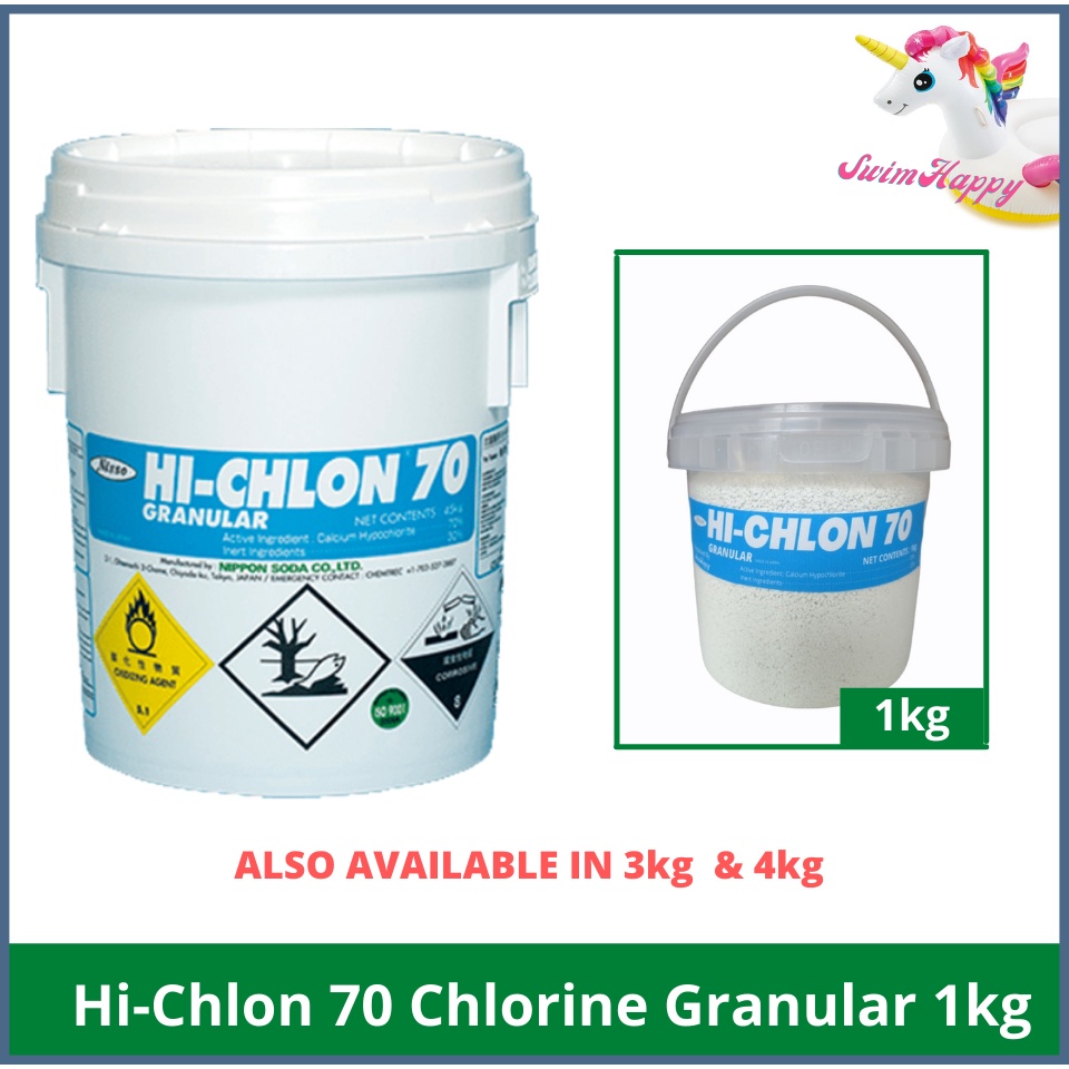 Kg Hi Chlon Chlorine Granules Japan Made Shopee Philippines