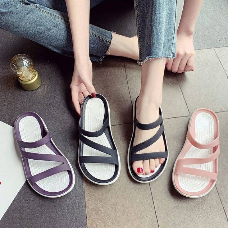 crocs fashion summer sandals for women | Shopee Philippines
