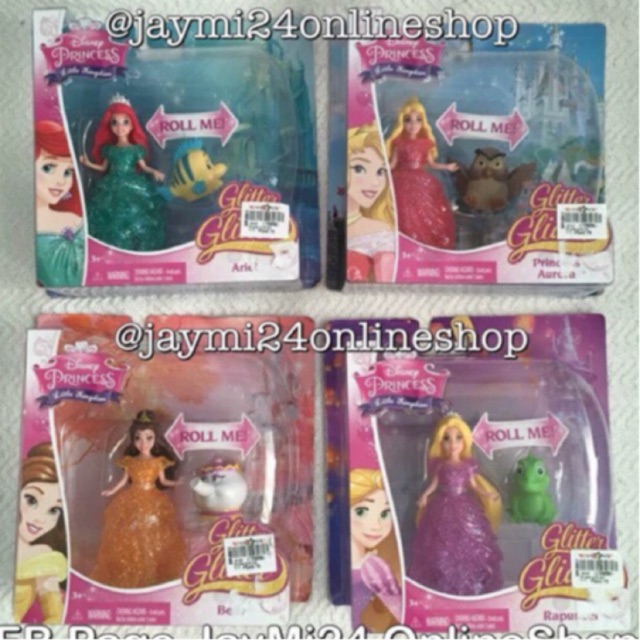 glitter glider princess dolls