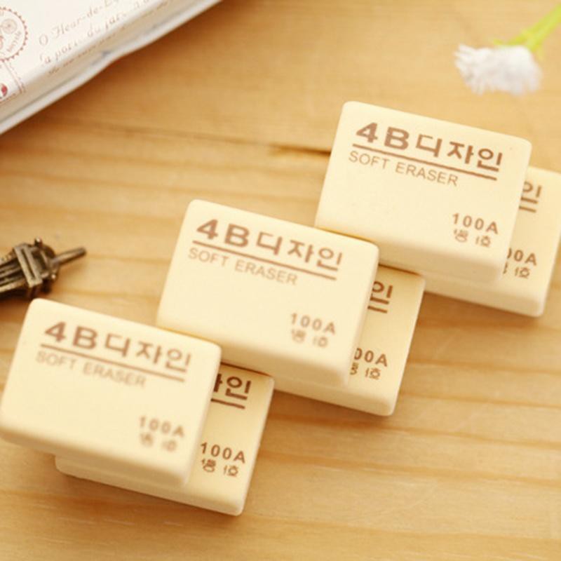 Korean 4B Soft Eraser size 100A (1pc) Shopee Philippines