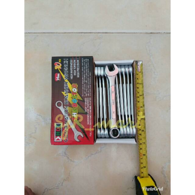 14 Millimm HDT STAINLESS Bolt Wrench / 14 Millix STAINLESS Ring Wrench