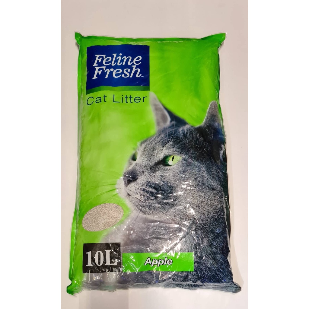 10ltrs.feline fresh cat litter sand lemongrass flavor（hot） #4