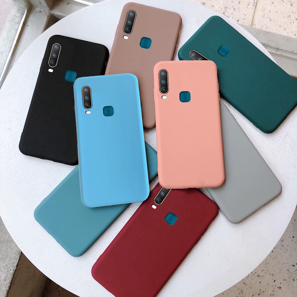 Candy Color Case ViVO Y11 Y12 Y17 Y15 2020 Y19 Y95 Y93 Y91i Y91 Y85 Y79