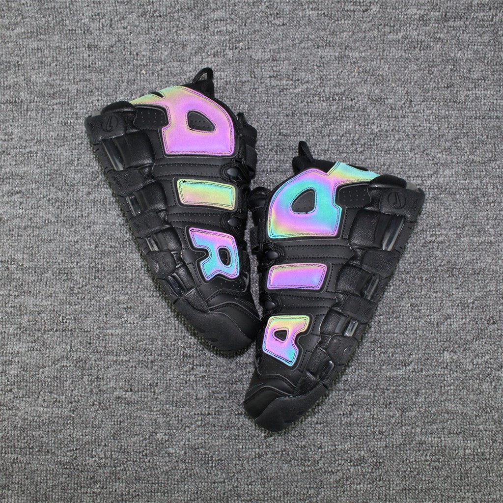 nike air more uptempo gs reflective