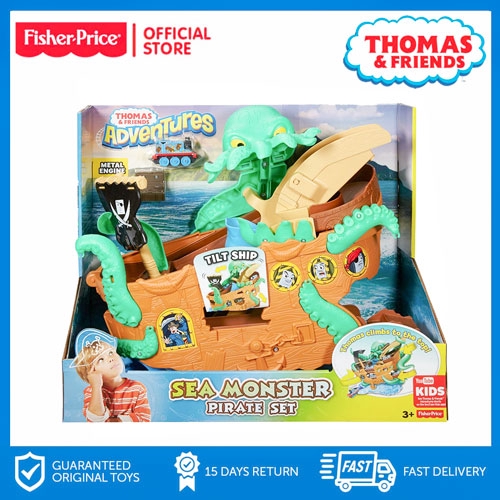 thomas sea monster pirate set