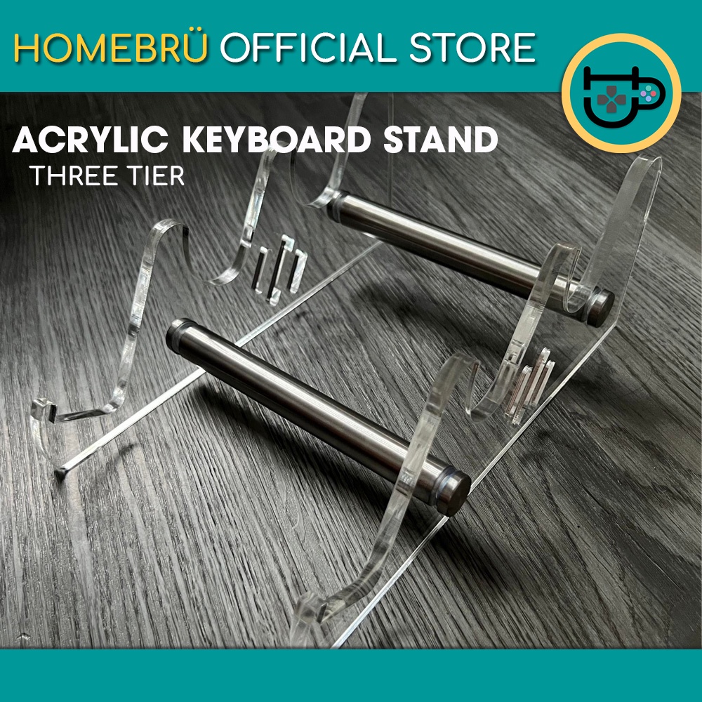 3Tier Acrylic Mechanical Keyboard Stand Shopee Philippines