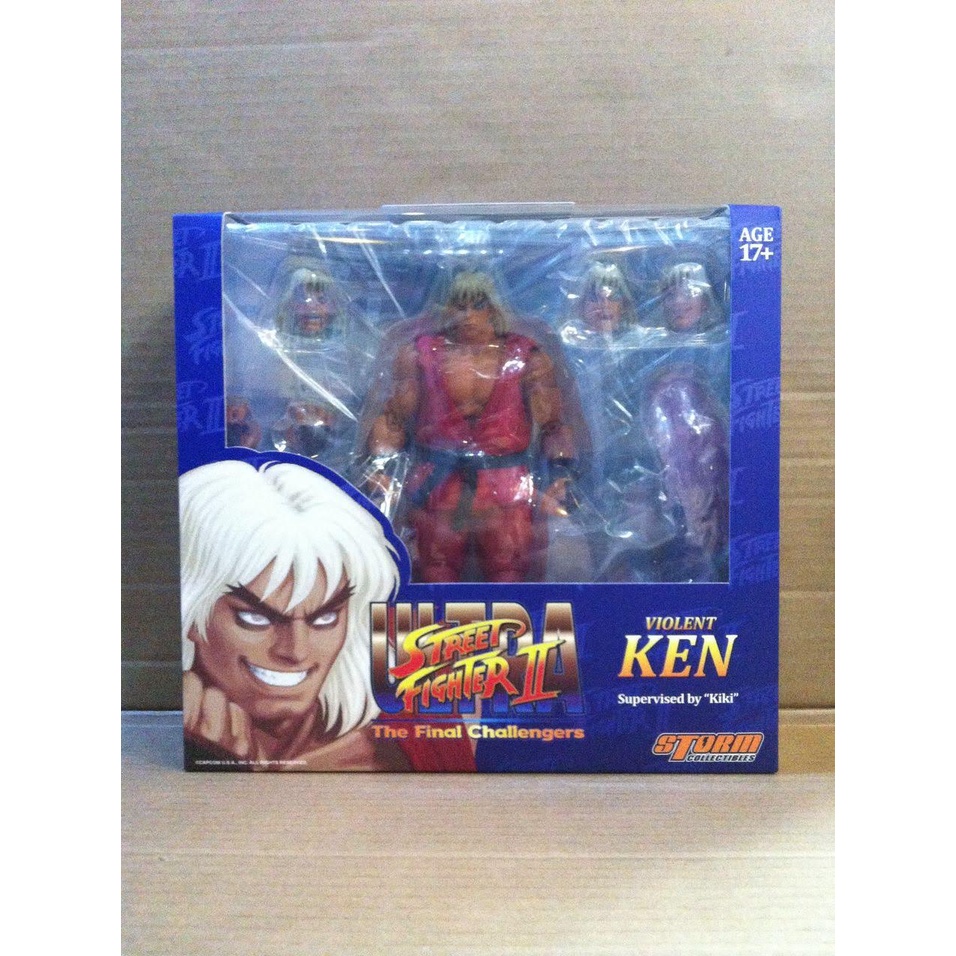 Ultra Street Fighter II- The Final Challengers Violent Ken 1/12 Scale ...