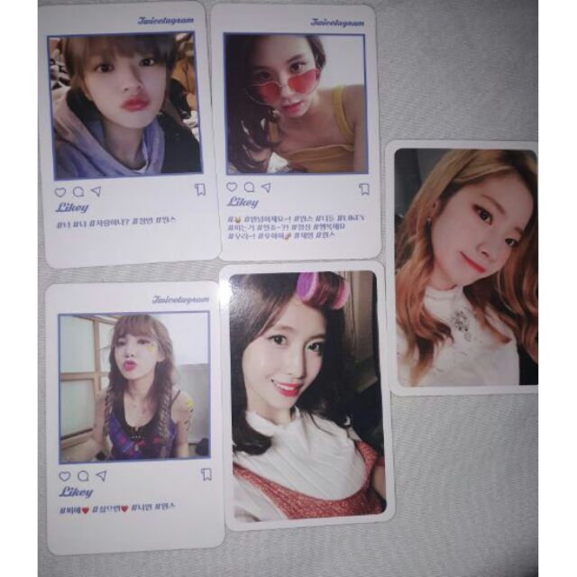 Twice Photocards Twice