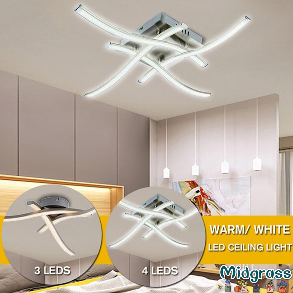 Modern Minimalist 3 Or 4 Light Ceiling Lights Led Kitchen Living