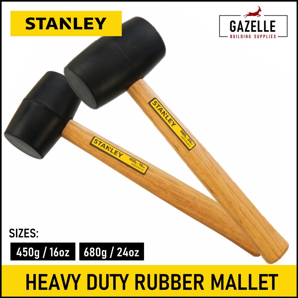 Stanley Rubber Mallet Hammer / Claw Hammer Steel / Wood Claw Hammer