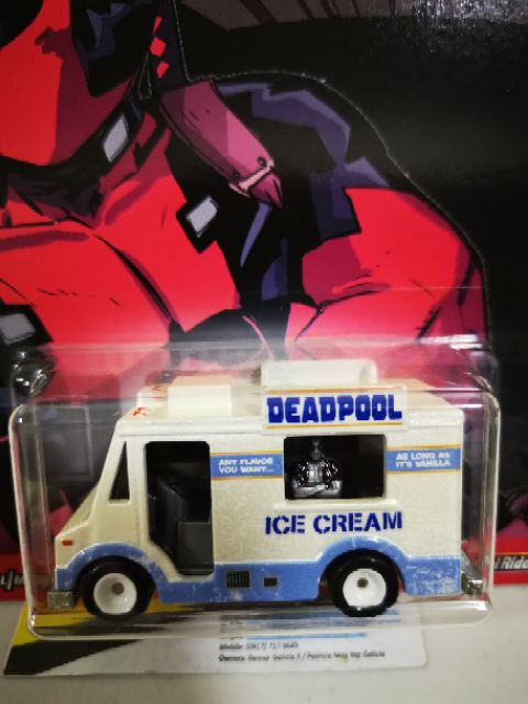 deadpool ice cream truck