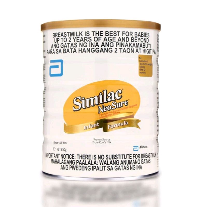 Similac Neosure 850grams (January 2024 Exp) Shopee Philippines