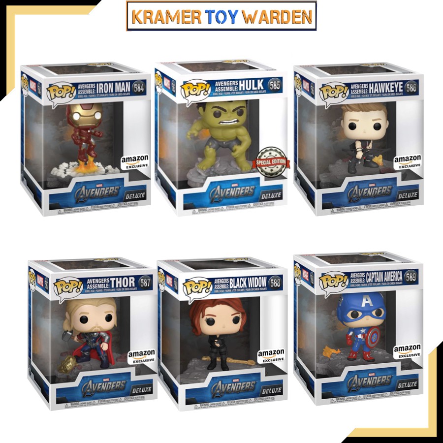 avengers assemble black widow funko pop