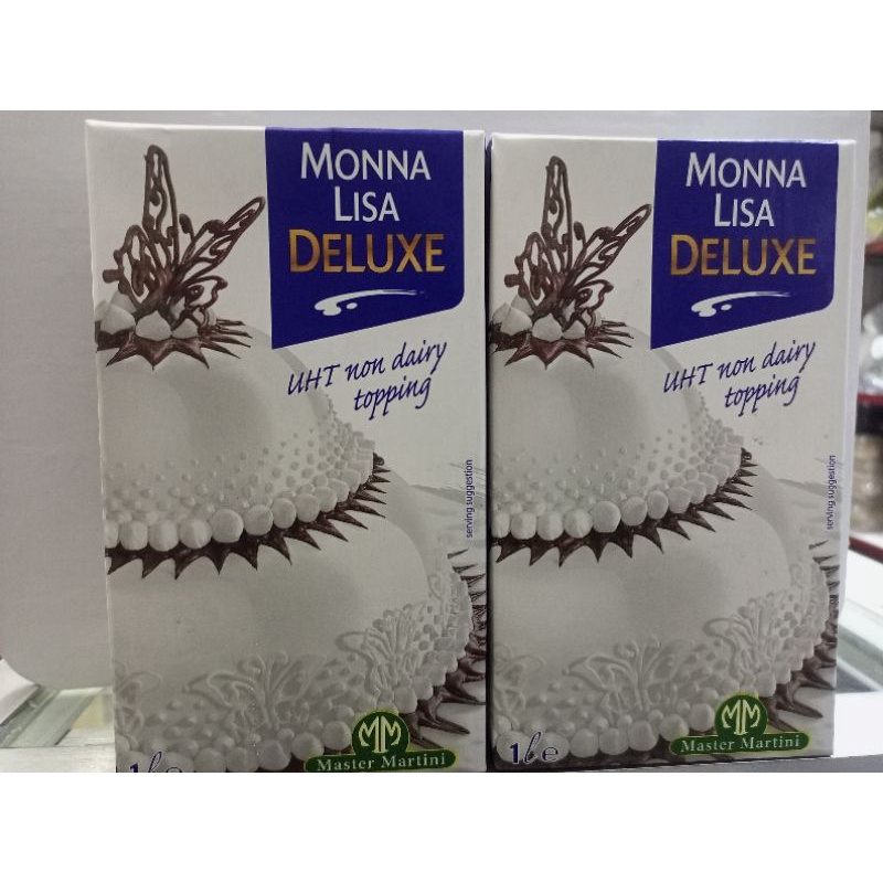 Monna Lisa Deluxe UHT Non-Dairy Whipping Cream 1L | Shopee Philippines