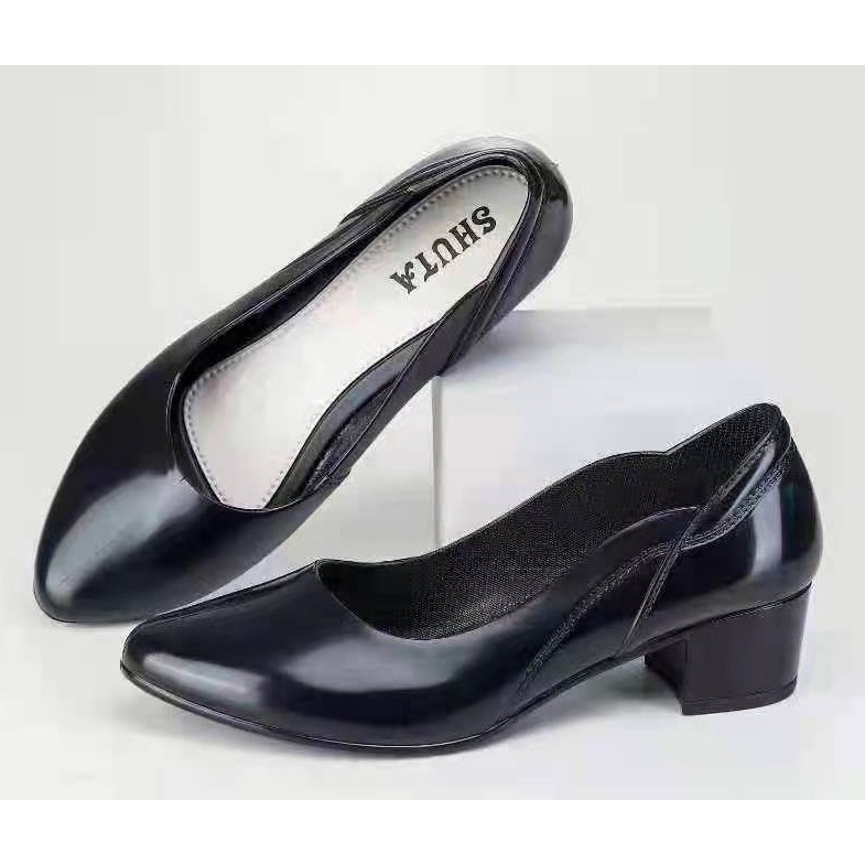 Shop black shoes girls with heels for Sale on Shopee Philippines