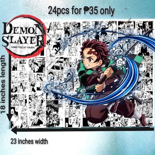 50pcs attack on titan stickers wall panels anime manga quality print 4 x6 shopee philippines