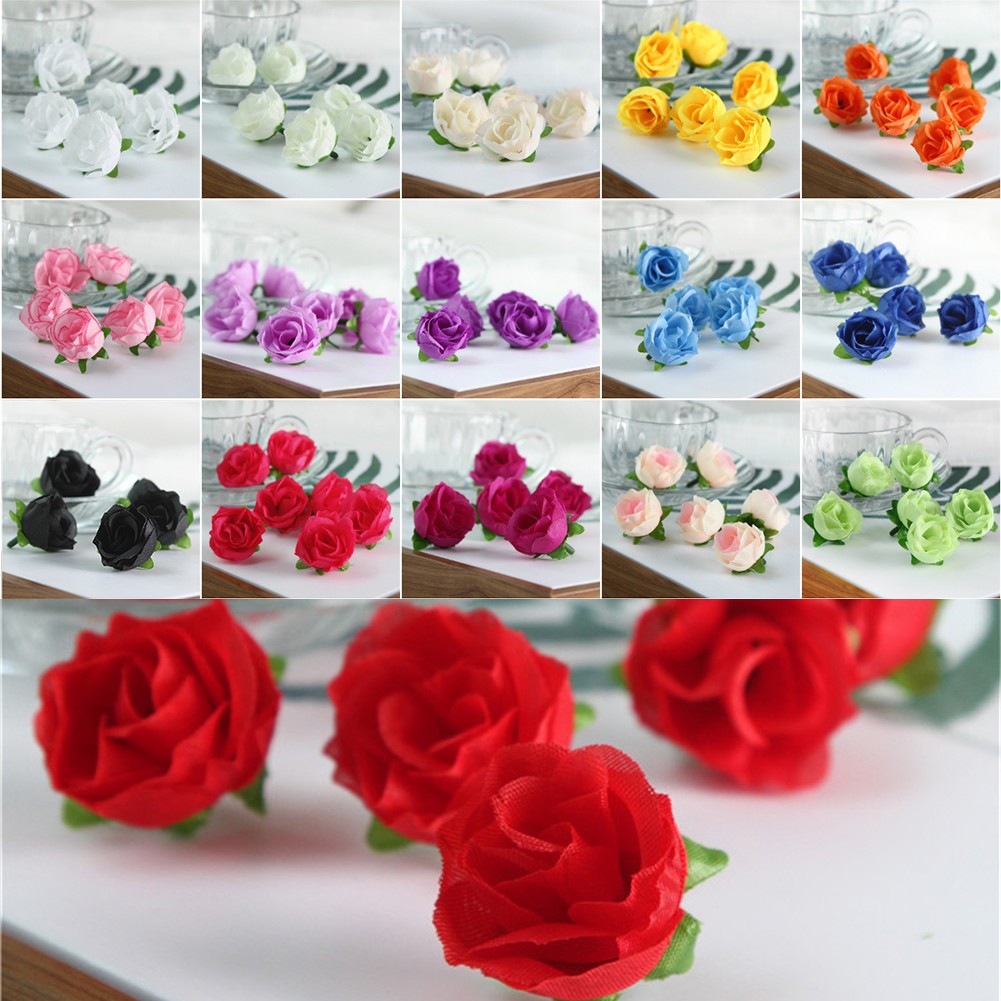 little artificial flowers