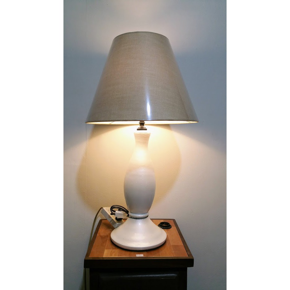 anko round led table lamp