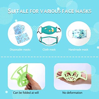 Child 3D Face Mask Bracket Silicone Internal Support Holder Frame, Increase Breathing Talking Space #2