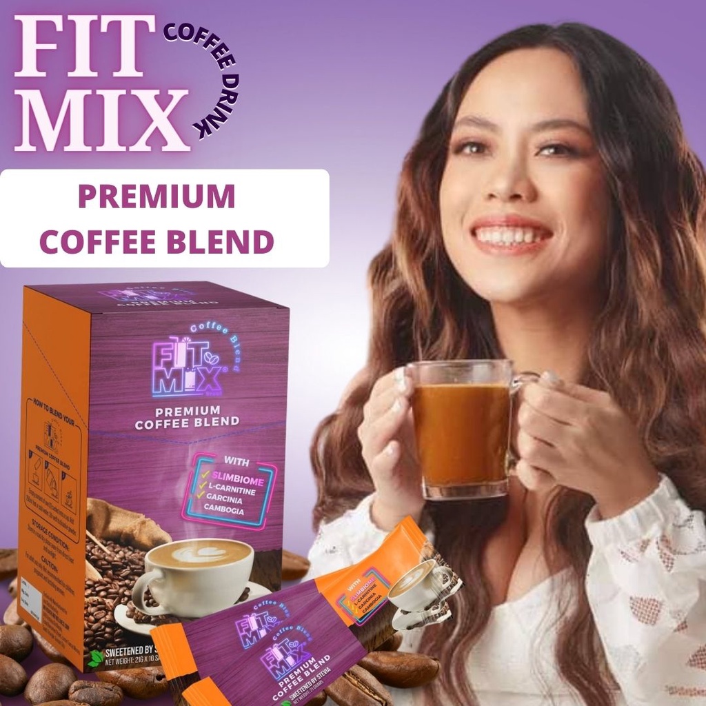 FIT MIX Premium Coffee Blend by Kim Molima 10 Sachets Slimming