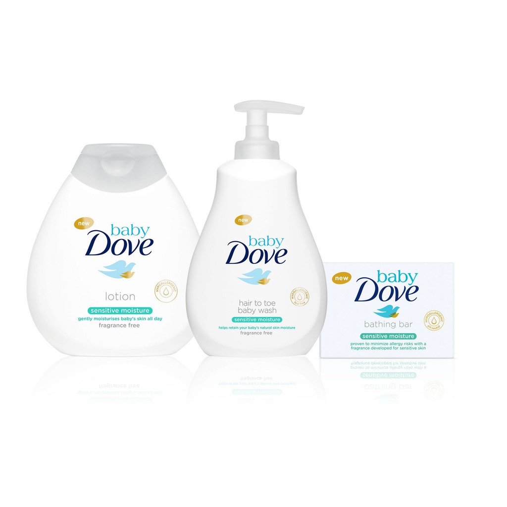 dove sensitive lotion