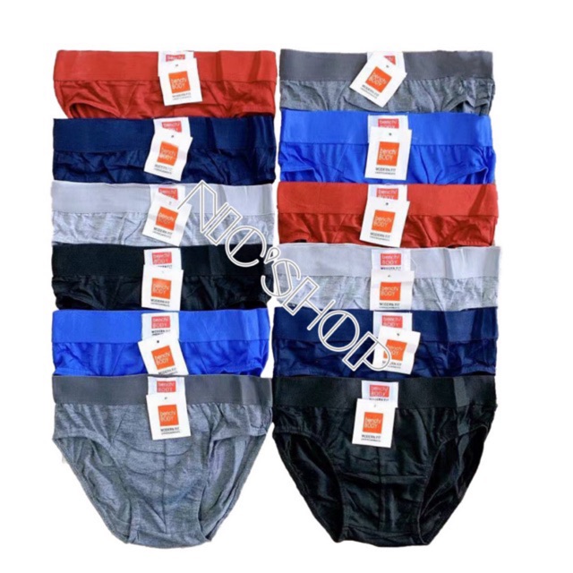 COD bench body / mossimo brief underwear for men 6pcs/12pcs 100cotton