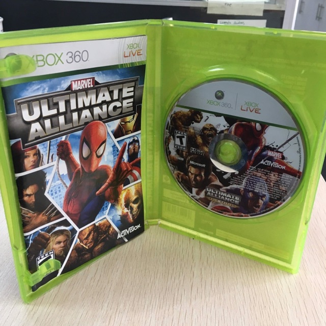 marvel ultimate alliance gold edition xbox 360