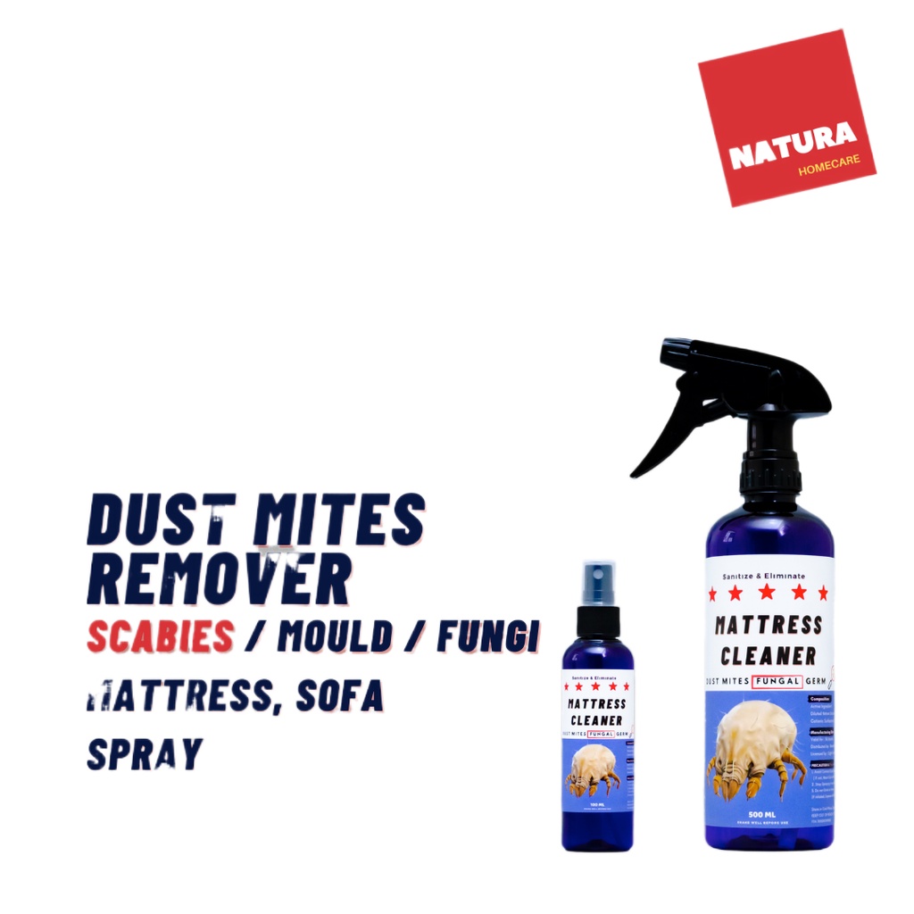 Dust Mites Remover on Mattress, Sofa 100 ML / 500 ML (Dust Mites