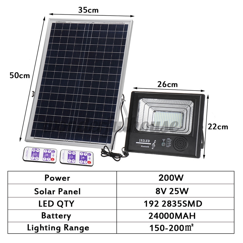 flood light bluetooth speaker