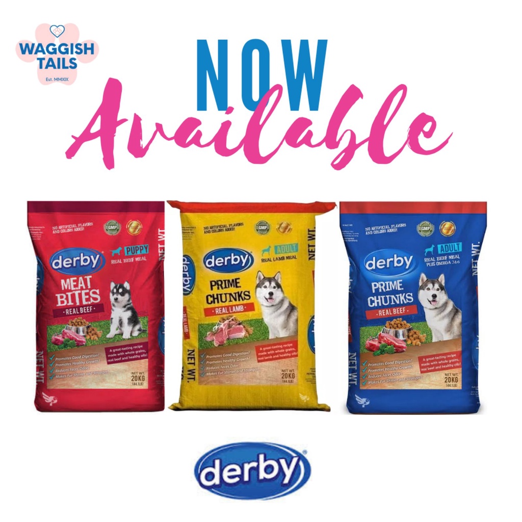 Derby Dog Food Puppy/Adult (1kg Repacked) Shopee Philippines