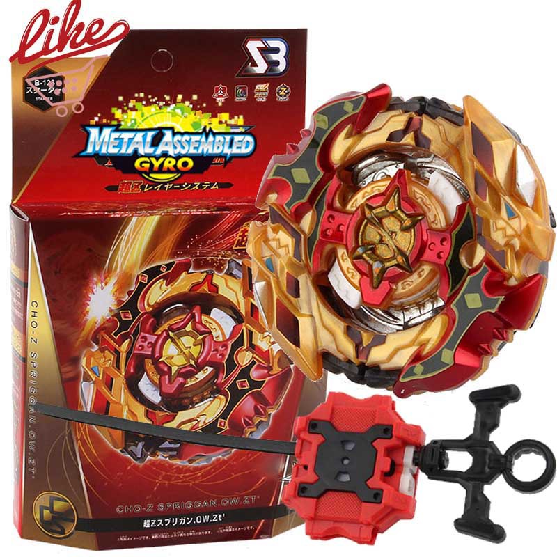 S3 B128 Cho Z Spriggan Turbo Beyblade Burst Set, Gyro With Lr Launcher, Kid  Boy Toys Gift | Shopee Philippines