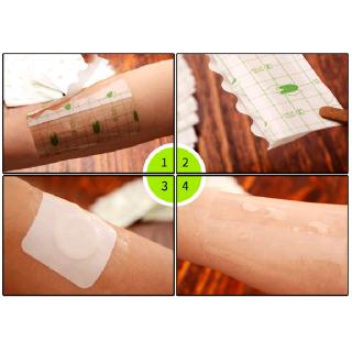 10/50/100PCS Waterproof Medical Tape Waterproof Plaster Transparent Adhesive Wound Bandage 10*12cm #2
