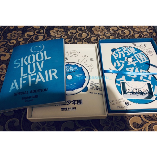 Sold Rare Bts Skool Luv Affair Special Addition With Official Group Photocard Shopee Philippines