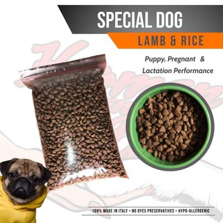 REPACKED Special dog Puppy Food Lamb and Rice 1kg #1