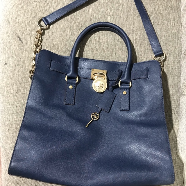 Preowned Michael Kors Hamilton Bag | Shopee Philippines