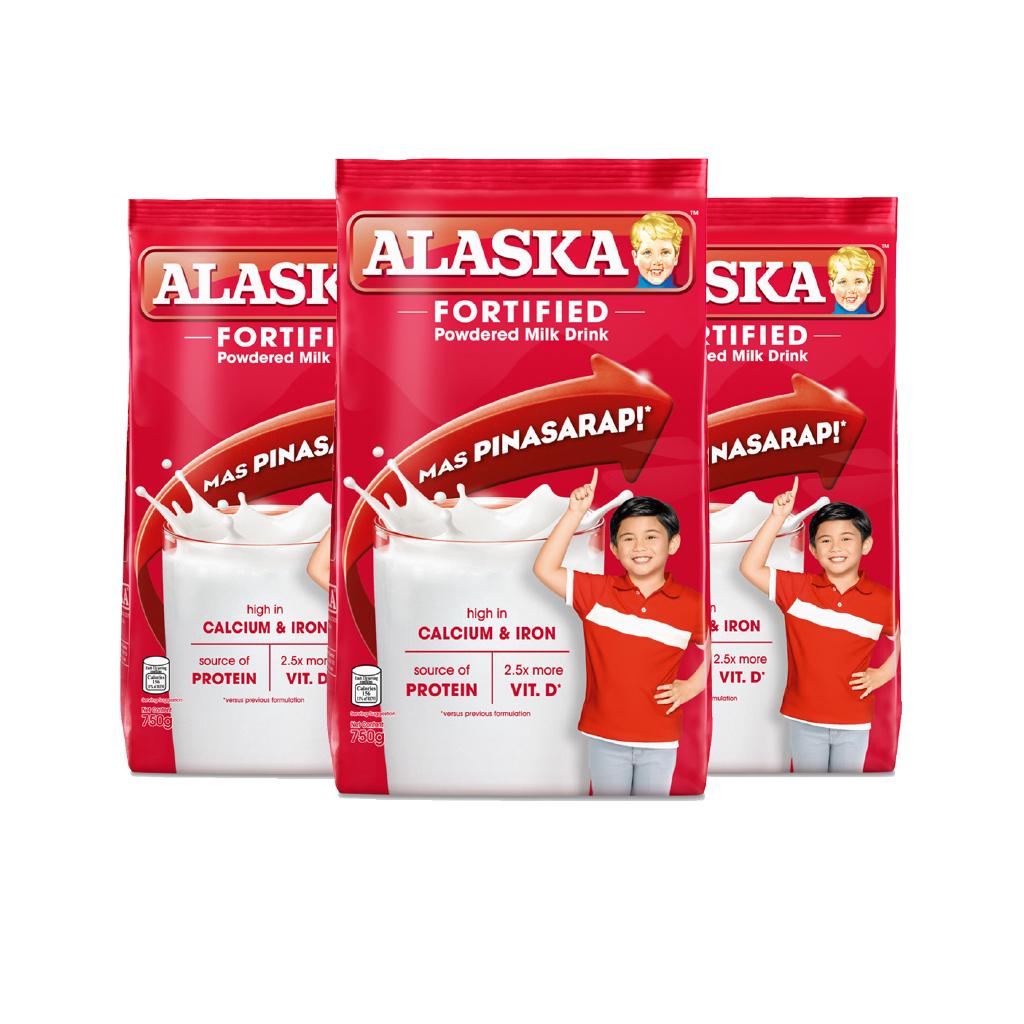 Alaska Fortified Powdered Milk Drink 750g | Shopee Philippines