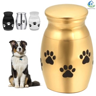small urn for pet ashes