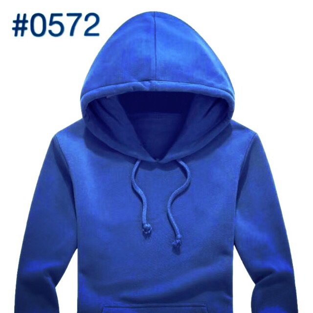 plain royal blue hoodie