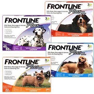 Frontline Plus Insect Repellent For Dog (Per Vial)  Flea and Tick Spot Treatment for Dogs