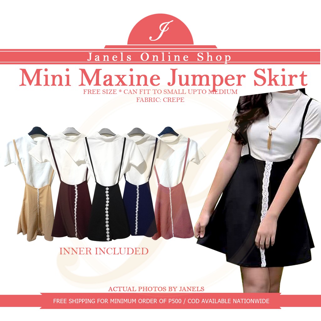 jumper dress shopee