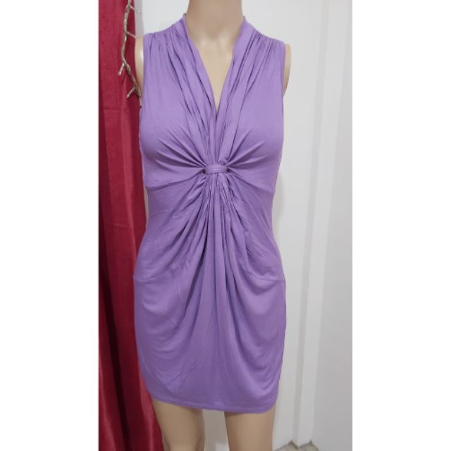 bebe purple dress