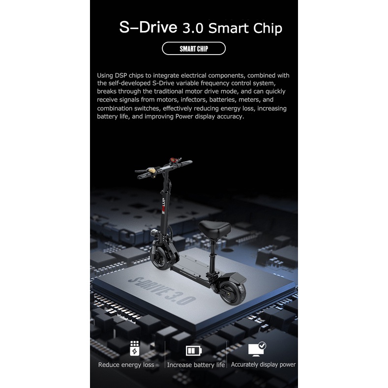 Foldable Electric Scooter Biker, Adult Electric Scooter  35km/h All Aluminum Alloy Mini Scooter - Image 7