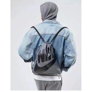 Nikes Drawstring Bag  Basketball Bag Backpack Drawstring Beam Pocket #2