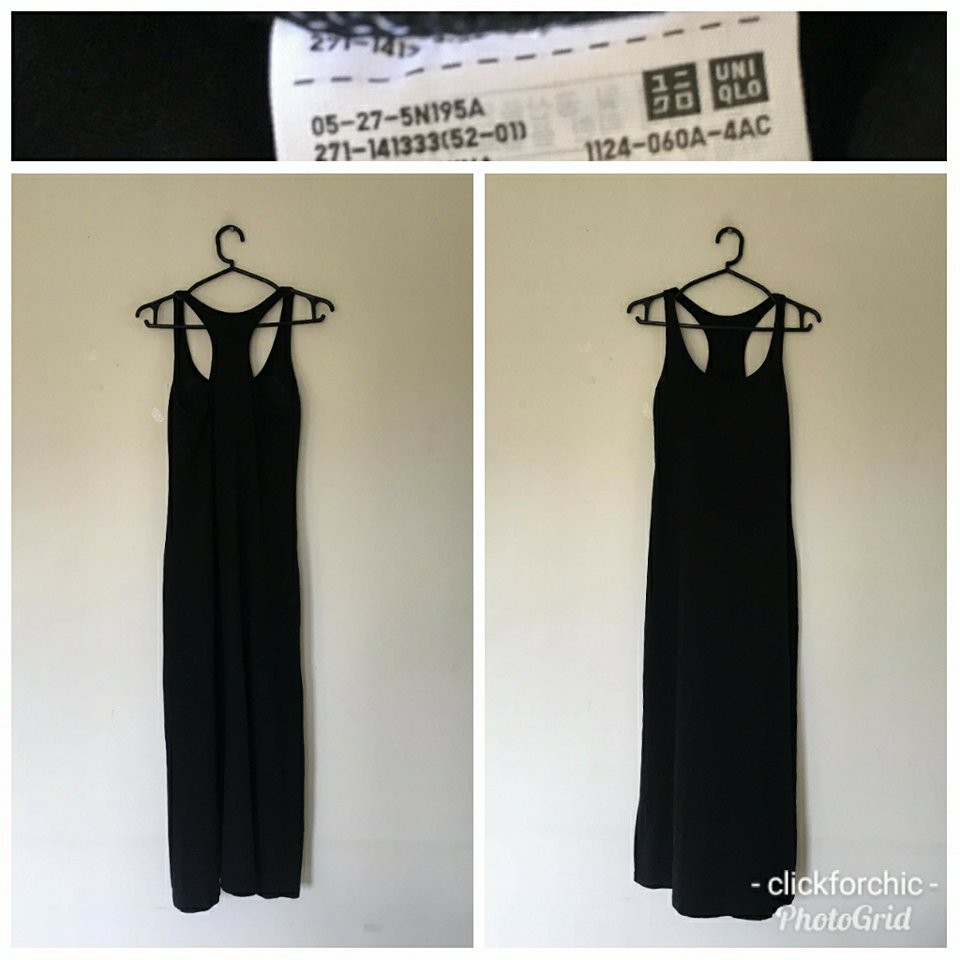 uniqlo maxi dress