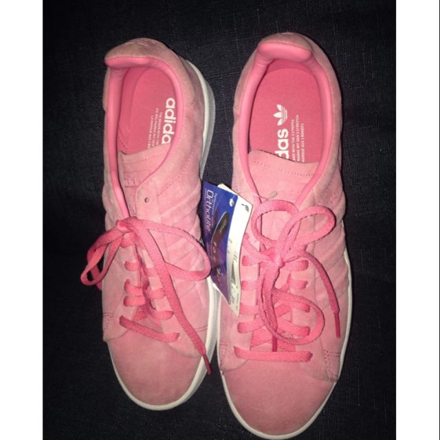 pink suede shoes