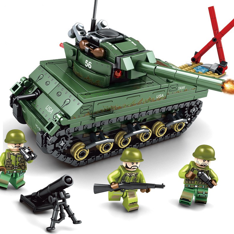 sherman tank toy