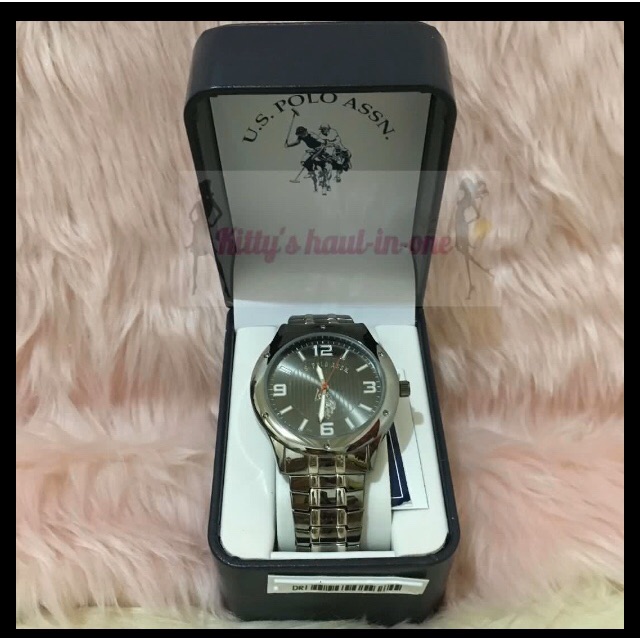 us polo assn watch black
