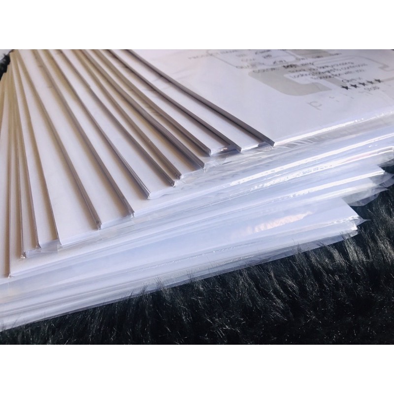 VELLUM BOARD (Makapal) 230gsm IMPORTED packed by 20 bright white smooth finish Shopee Philippines